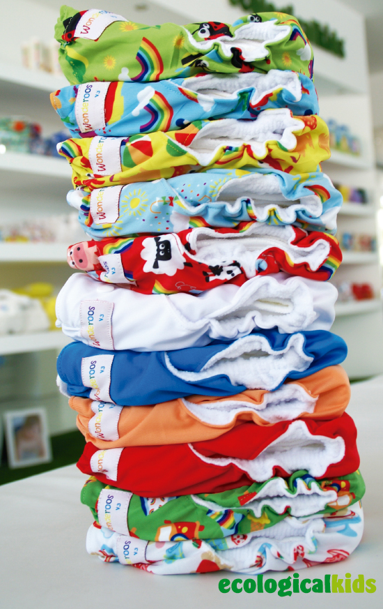 Fraldas reutilizáveis ecológicas&nbsp;Wonderoos